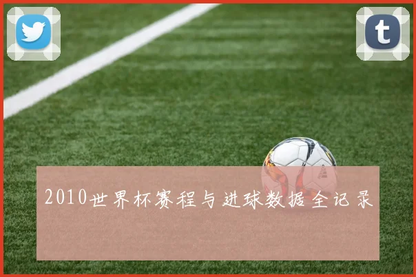 2010世界杯赛程与进球数据全记录