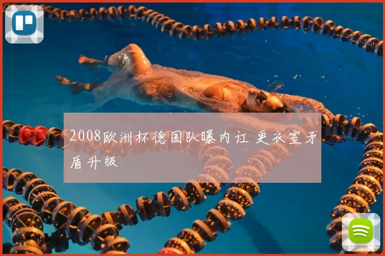 2008欧洲杯德国队曝内讧 更衣室矛盾升级